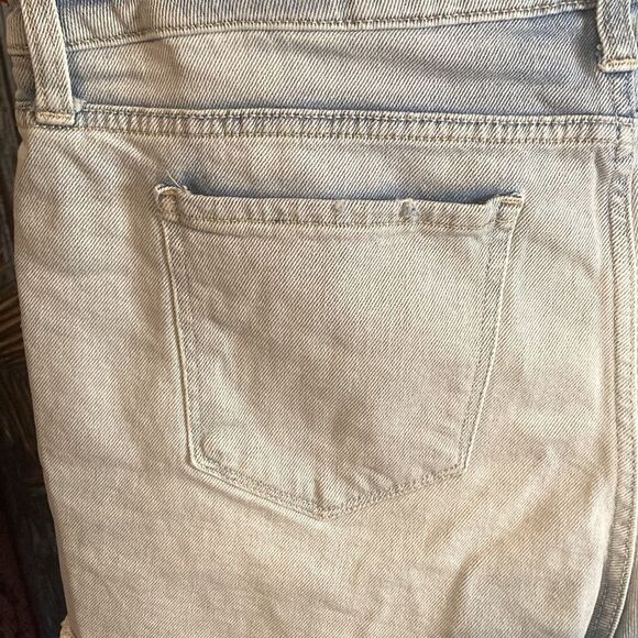 Arizona Jean Company distressed raw edge shortie shorts, size 15, good condition - Picture 6 of 10